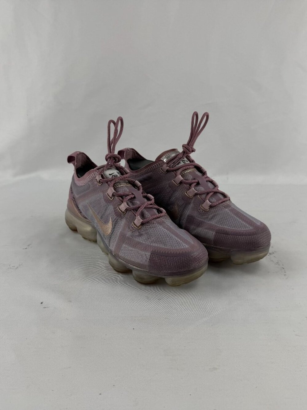 Nike Air VaporMax 2019 Plum Chalk Women Running Shoes Athletic Sneakers Size 8